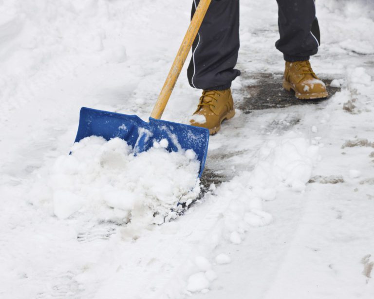 snow-shoveling